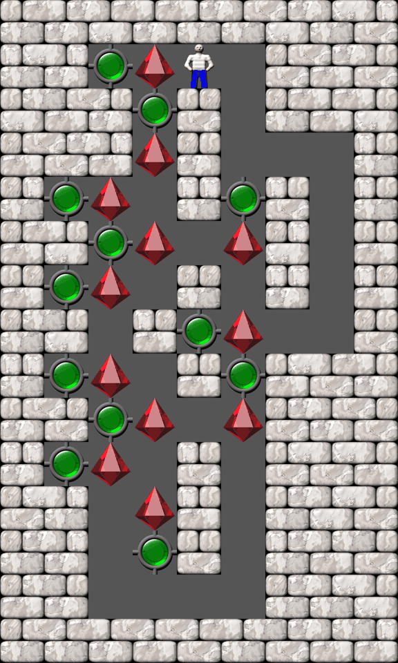 Sokoban Bugs509 collection level 51